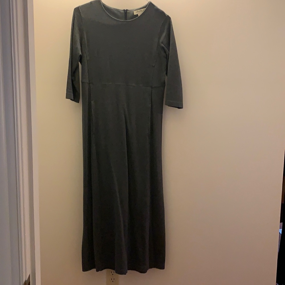 Eddie Bauer Women’s Petite Small Maxi Dress – 3/4 Sleeve –Classic Everyday Style